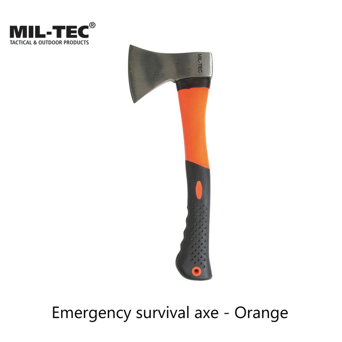 Mil-Tec Emergency survival axe - Orange