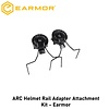 Earmor ARC Helmet Rail Adapter Attachment Kit - Earmor