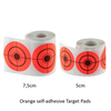 BO Orange self-adhesive Target Pads