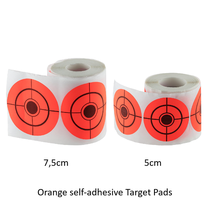 BO Orange self-adhesive Target Pads