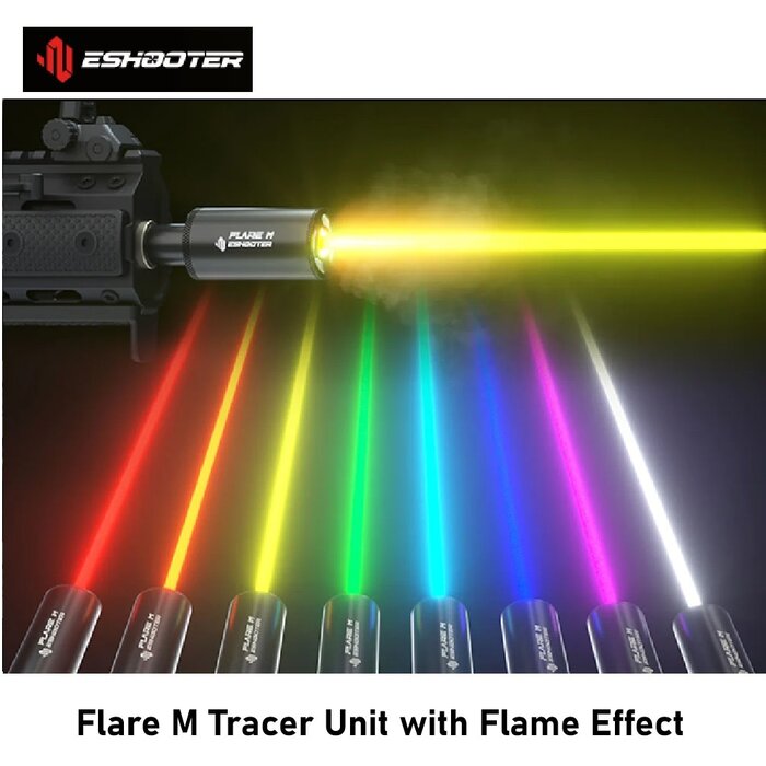 Eshooter Flare M Tracer Unit with Flame Effect
