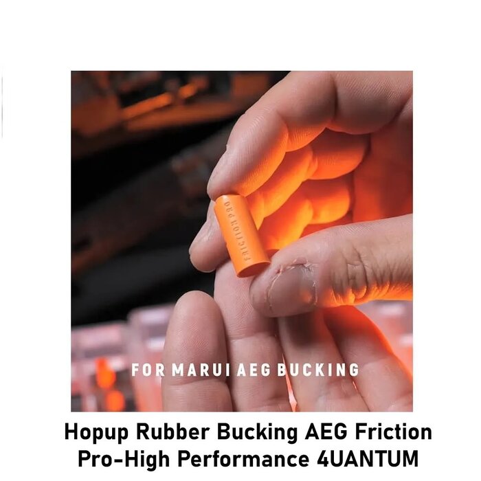 4UAD Hopup Rubber Bucking AEG Friction Pro-High Performance 4UANTUM