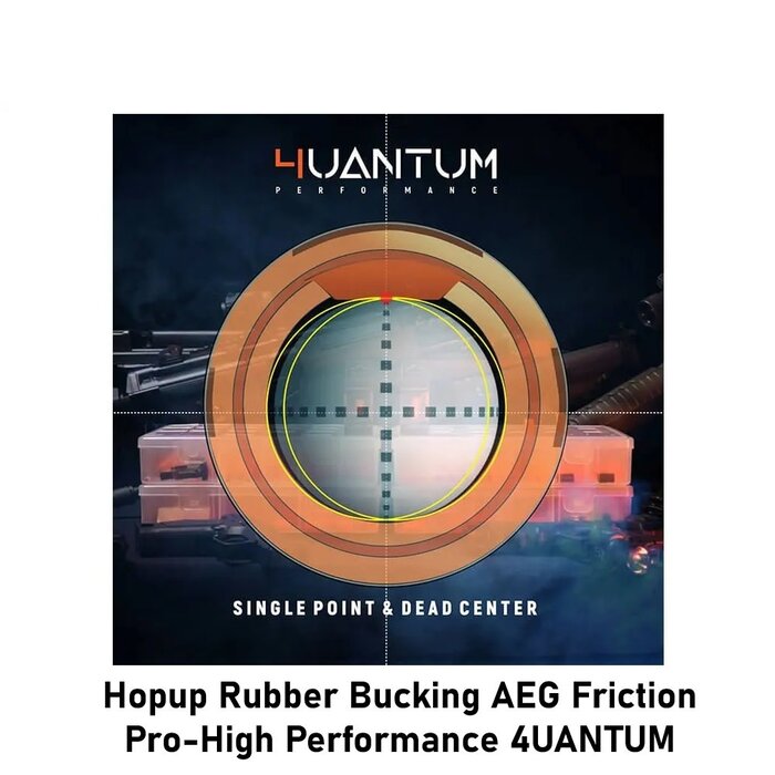 4UAD Hopup Rubber Bucking AEG Friction Pro-High Performance 4UANTUM