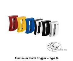 Airsoft Masterpiece Aluminum Curve Trigger – Type 16