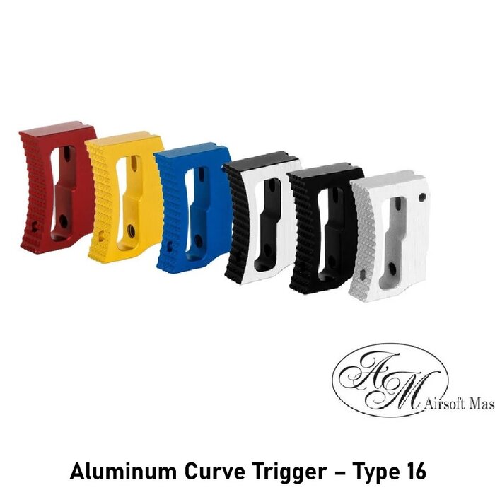Airsoft Masterpiece Aluminum Curve Trigger – Type 16