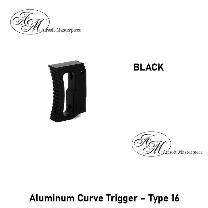 Airsoft Masterpiece Aluminum Curve Trigger – Type 16