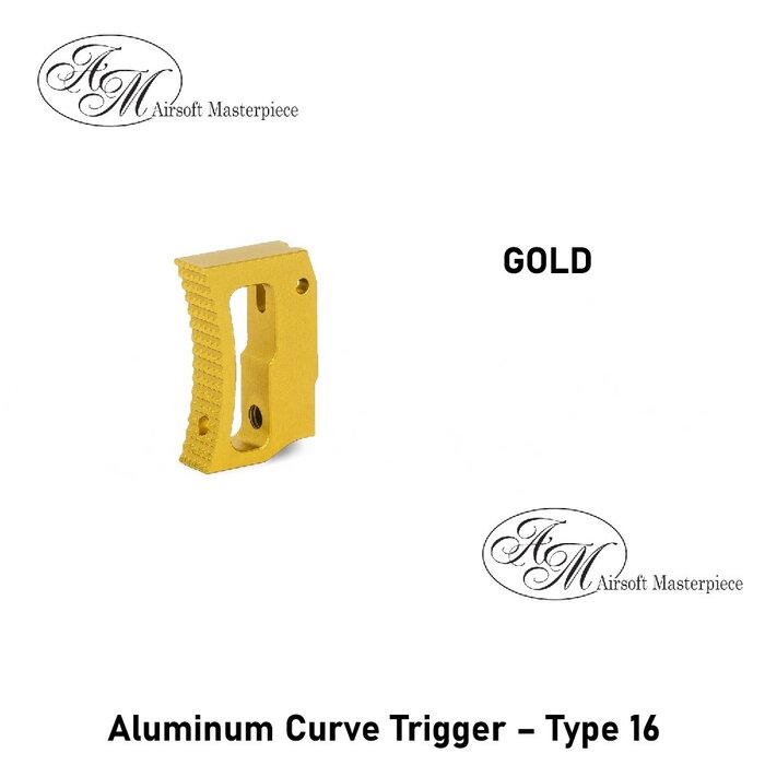 Airsoft Masterpiece Aluminum Curve Trigger – Type 16