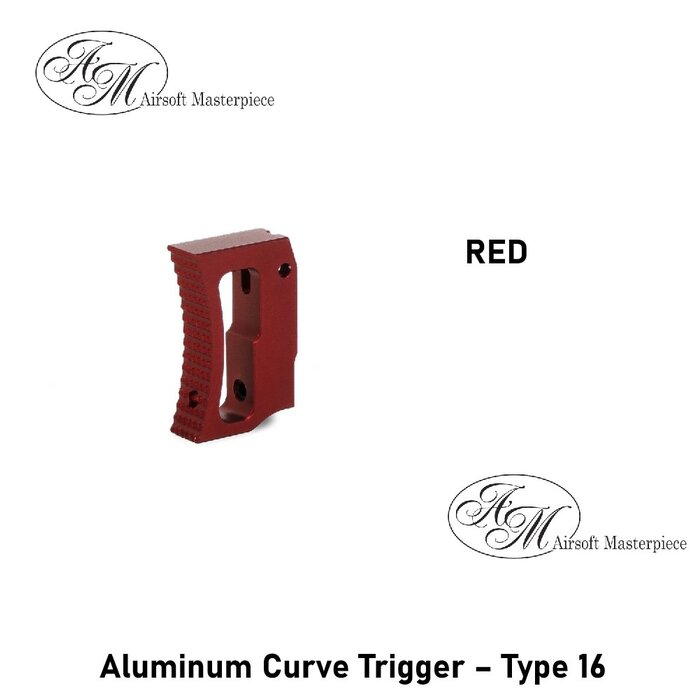 Airsoft Masterpiece Aluminum Curve Trigger – Type 16