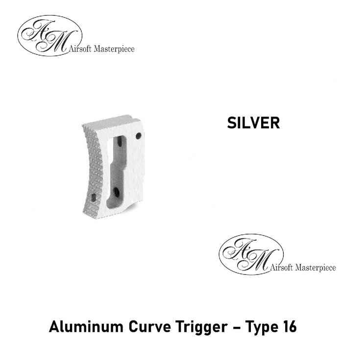 Airsoft Masterpiece Aluminum Curve Trigger – Type 16