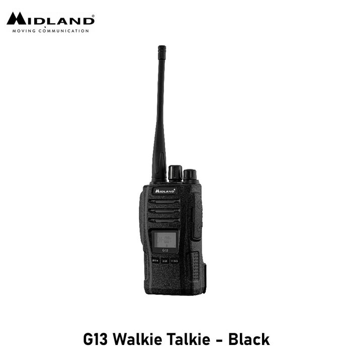 Midland G13 Walkie Talkie - Black