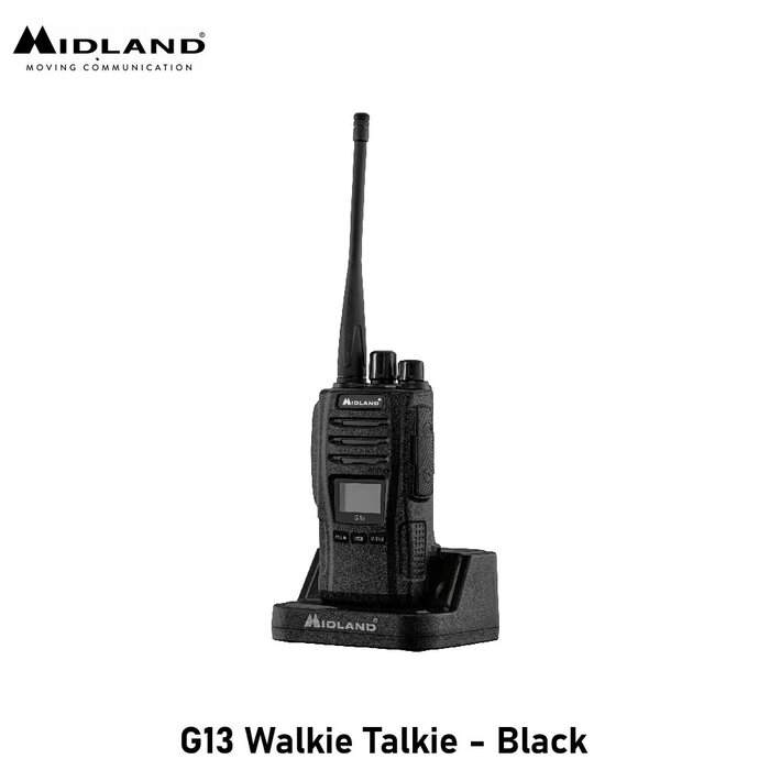 Midland G13 Walkie Talkie - Black