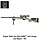 Sniper Rifle SA-S03 CORE™ with Scope and Bipod - MC