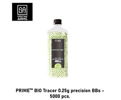 Specna Arms PRIME™ BIO Tracer 0.25g precision BBs - 5000 pcs.