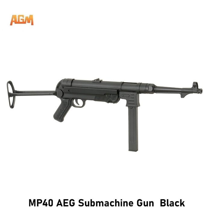 AGM MP40 AEG Submachine Gun  Black