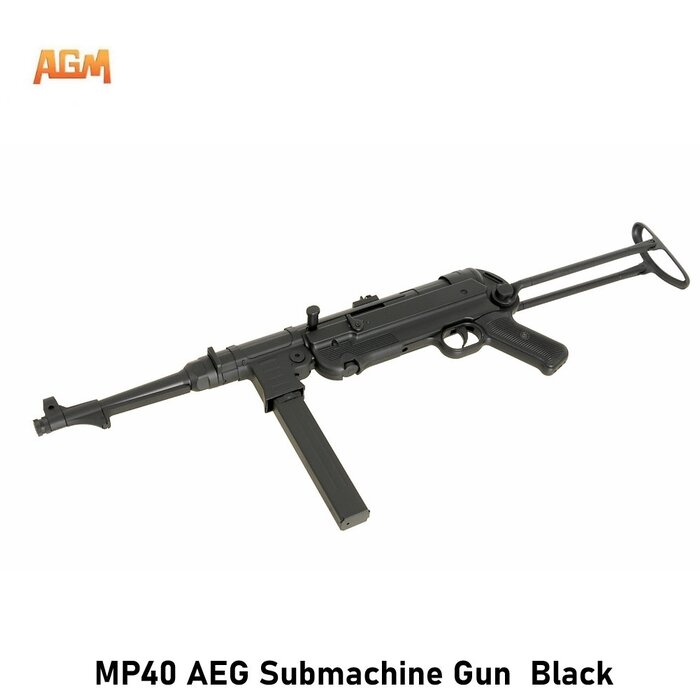 AGM MP40 AEG Submachine Gun  Black