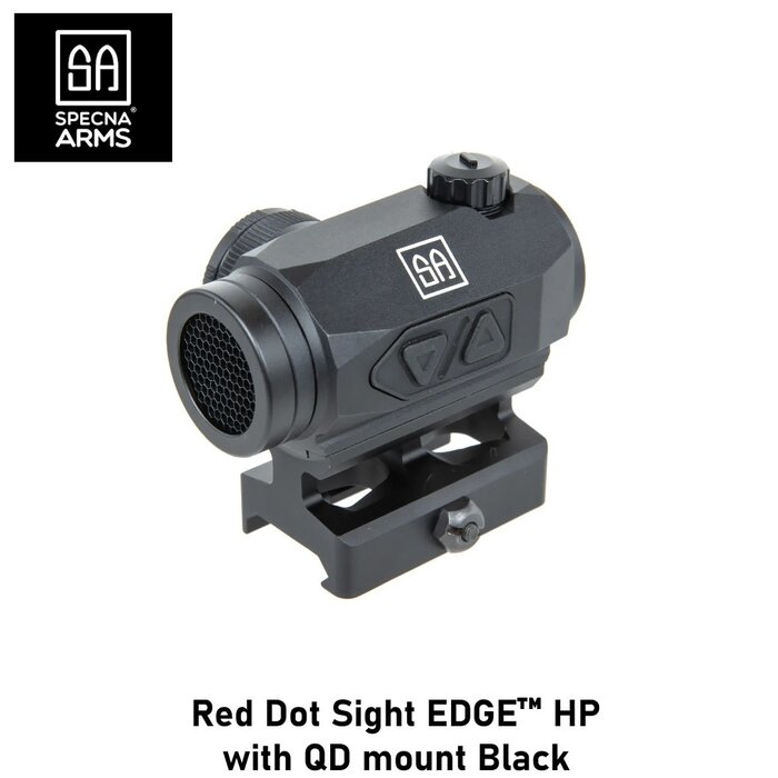 Specna Arms Red Dot Sight EDGE™ HP with QD mount Black