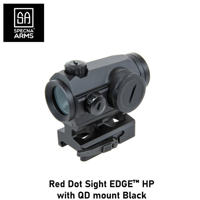 Specna Arms Red Dot Sight EDGE™ HP with QD mount Black