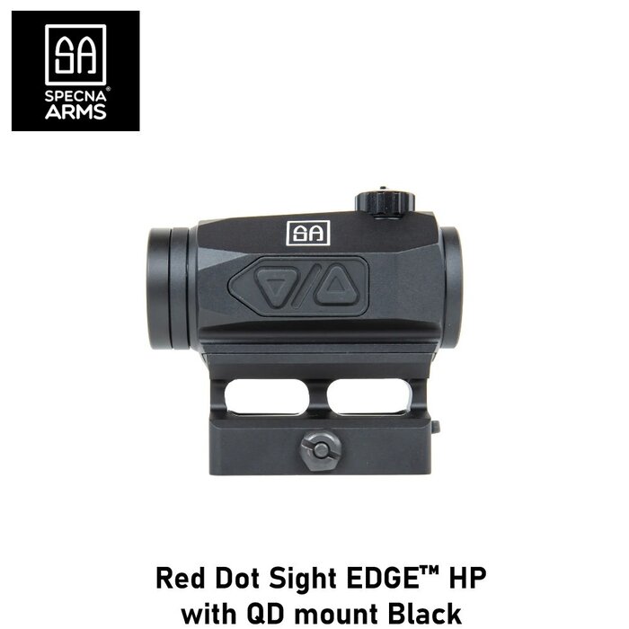 Specna Arms Red Dot Sight EDGE™ HP with QD mount Black