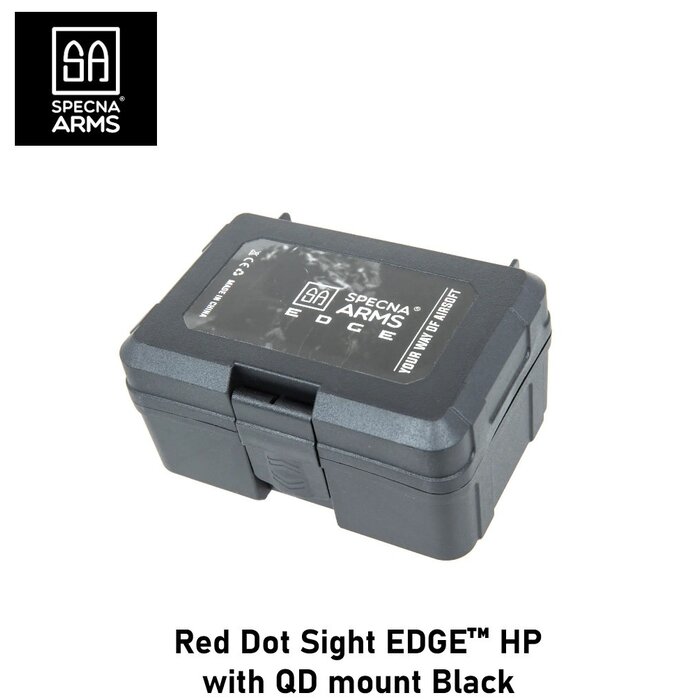 Specna Arms Red Dot Sight EDGE™ HP with QD mount Black