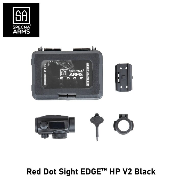 Specna Arms Red Dot Sight EDGE™ HP V2 Black