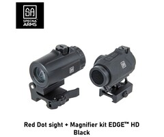 Specna Arms Red Dot sight + Magnifier kit EDGE™ HD Black