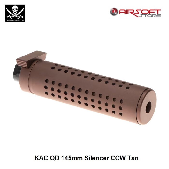 PIRATE ARMS KAC QD 145mm Silencer CCW (Dark Bronze)