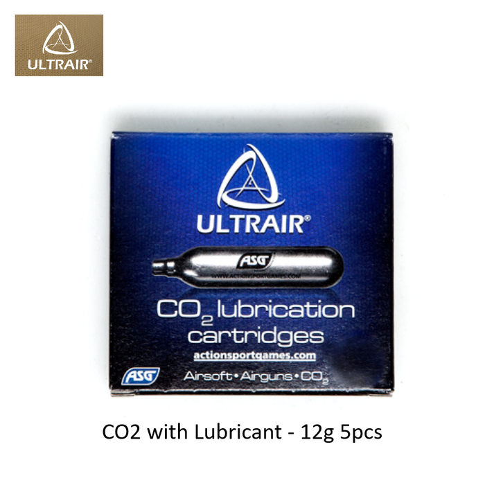 Ultrair CO2 maintenance with Lubricant - 12g 5pcs