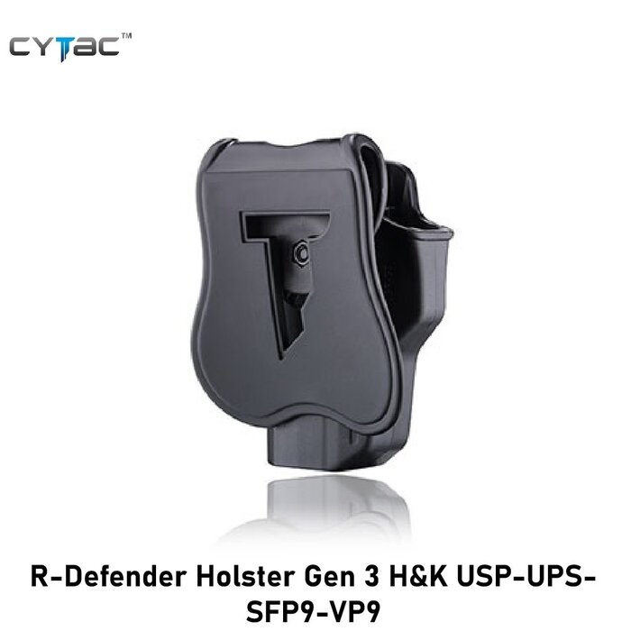 CYTAC R-Defender Holster Gen 3 H&K USP-UPS-SFP9-VP9
