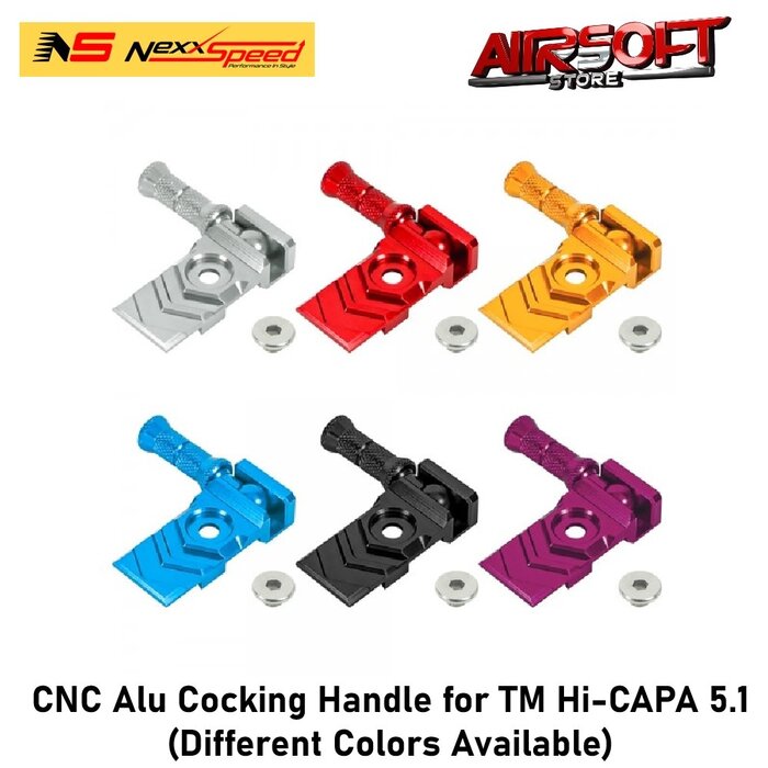 Nexxspeed CNC Alu Cocking Handle for TM Hi-CAPA 5.1