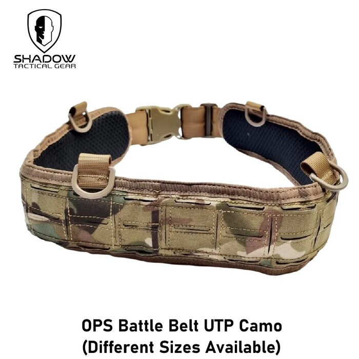 Shadow Tactical OPS Battle Belt UTP Camo
