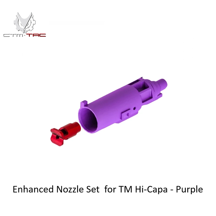 CTM Airsoft Enhanced Nozzle Set  for TM Hi-Capa - Purple