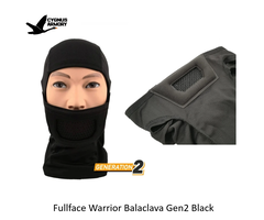 Cygnus Armory Fullface Warrior Balaclava with Mesh Gen2