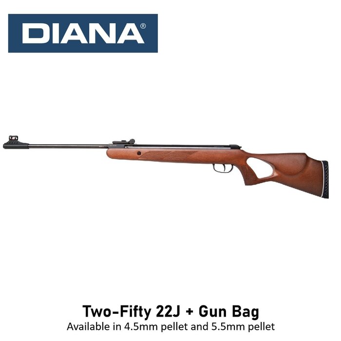 Diana Two-Fifty 22J + Gun Bag