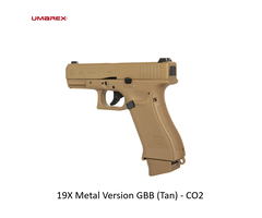 UMAREX 19X Metal Version GBB (Tan) - CO2