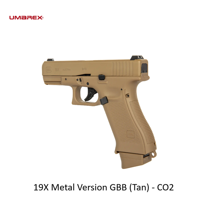 UMAREX 19X Metal Version GBB (Tan) - CO2