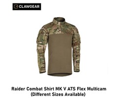 CLAWGEAR Raider Combat Shirt MK V ATS Flex Multicam