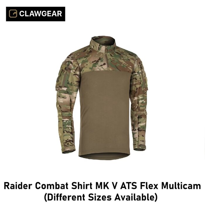 CLAWGEAR Raider Combat Shirt MK V ATS Flex Multicam