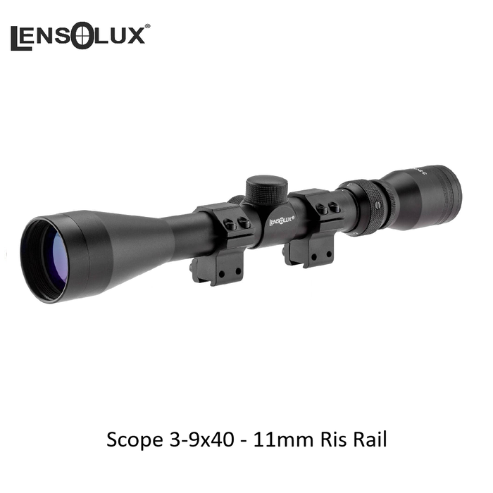 Lensolux Scope 3-9x40 - 11mm Ris Rail