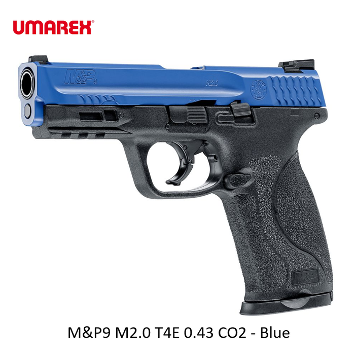 Smith & Wesson M&P9 M2.0 T4E 0.43 CO2 BLUE (5J)