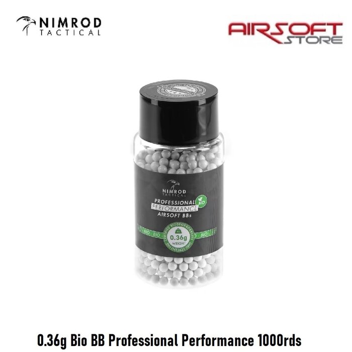 Nimrod 0.36g Bio BB Professional Performance 1000rds