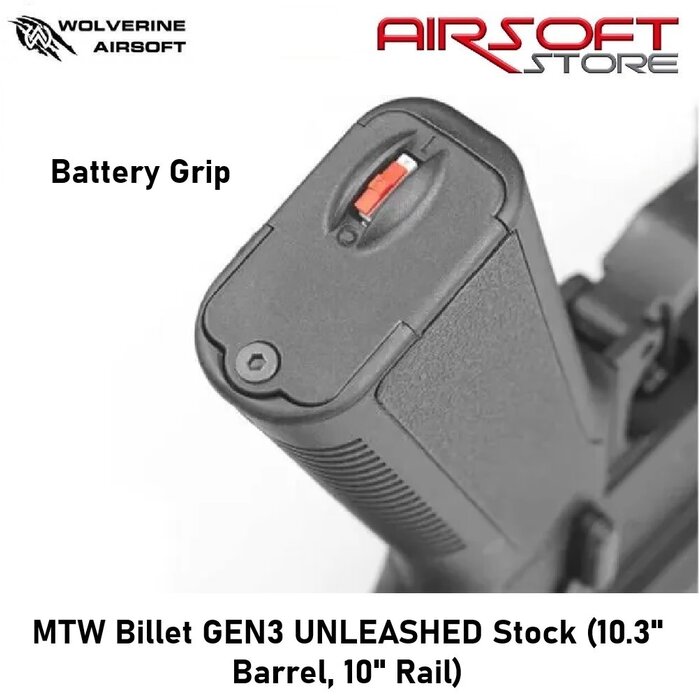 Wolverine MTW Billet GEN3 UNLEASHED Stock (10.3" Barrel, 10" Rail)