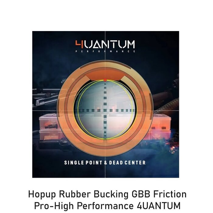 4UAD Hopup Rubber Bucking GBB Friction Pro-High Performance 4UANTUM