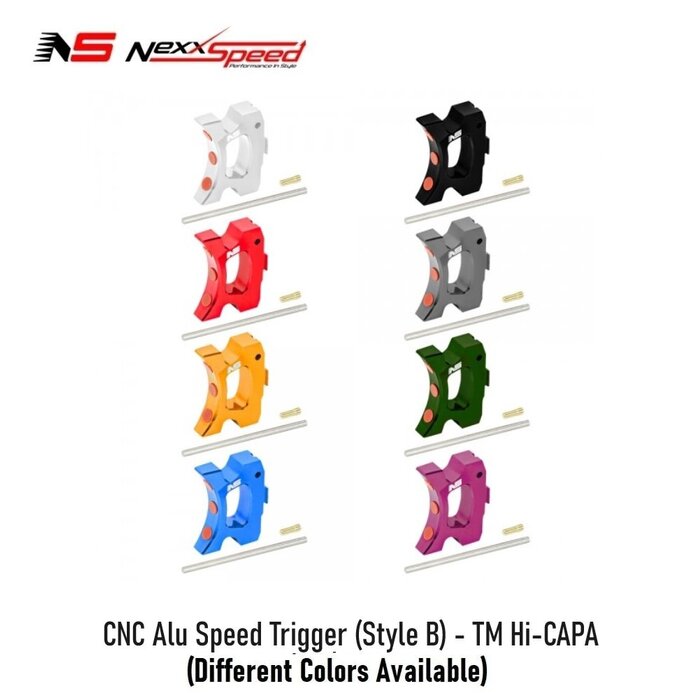 Nexxspeed CNC Alu Speed Trigger (Style B) - TM Hi-CAPA