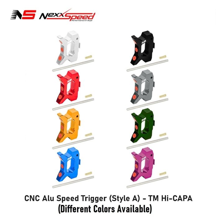 Nexxspeed CNC Alu Speed Trigger (Style A) - TM Hi-CAPA
