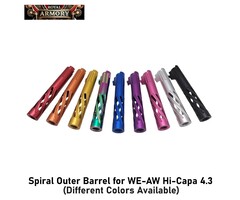 Royal Armory Spiral Outer Barrel for WE-AW Hi-Capa 4.3