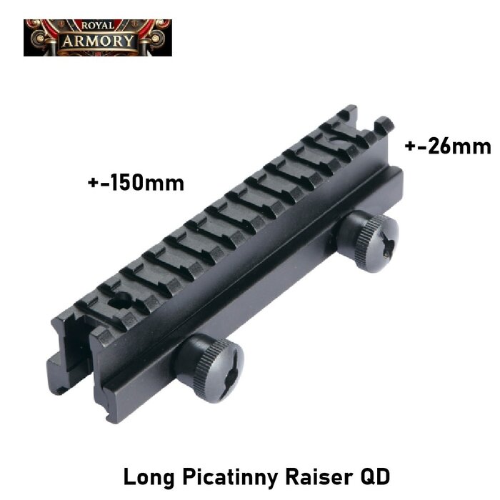 Royal Armory Long Picatinny Raiser QD