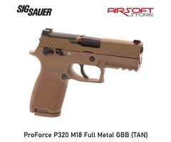 Sig Sauer ProForce P320 M18 Full Metal GBB (TAN)