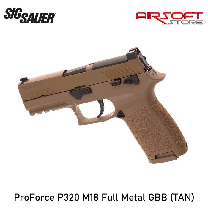 Sig Sauer ProForce P320 M18 Full Metal GBB (TAN)