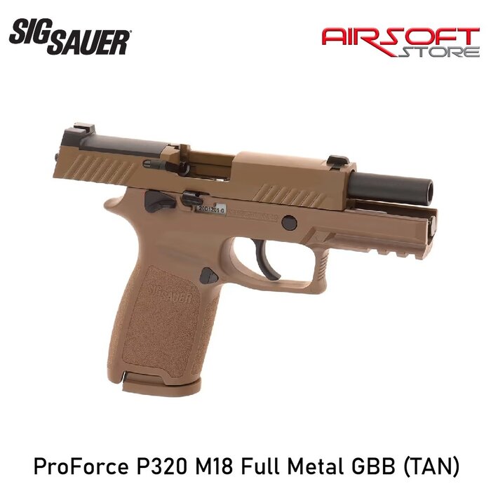 Sig Sauer ProForce P320 M18 Full Metal GBB (TAN)