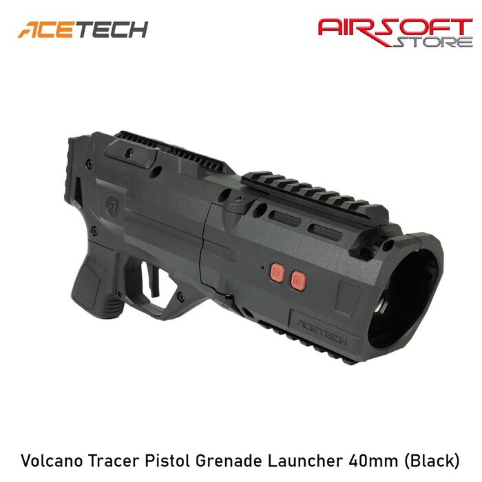 ACETECH Volcano Tracer Pistol Grenade Launcher 40mm (Black)